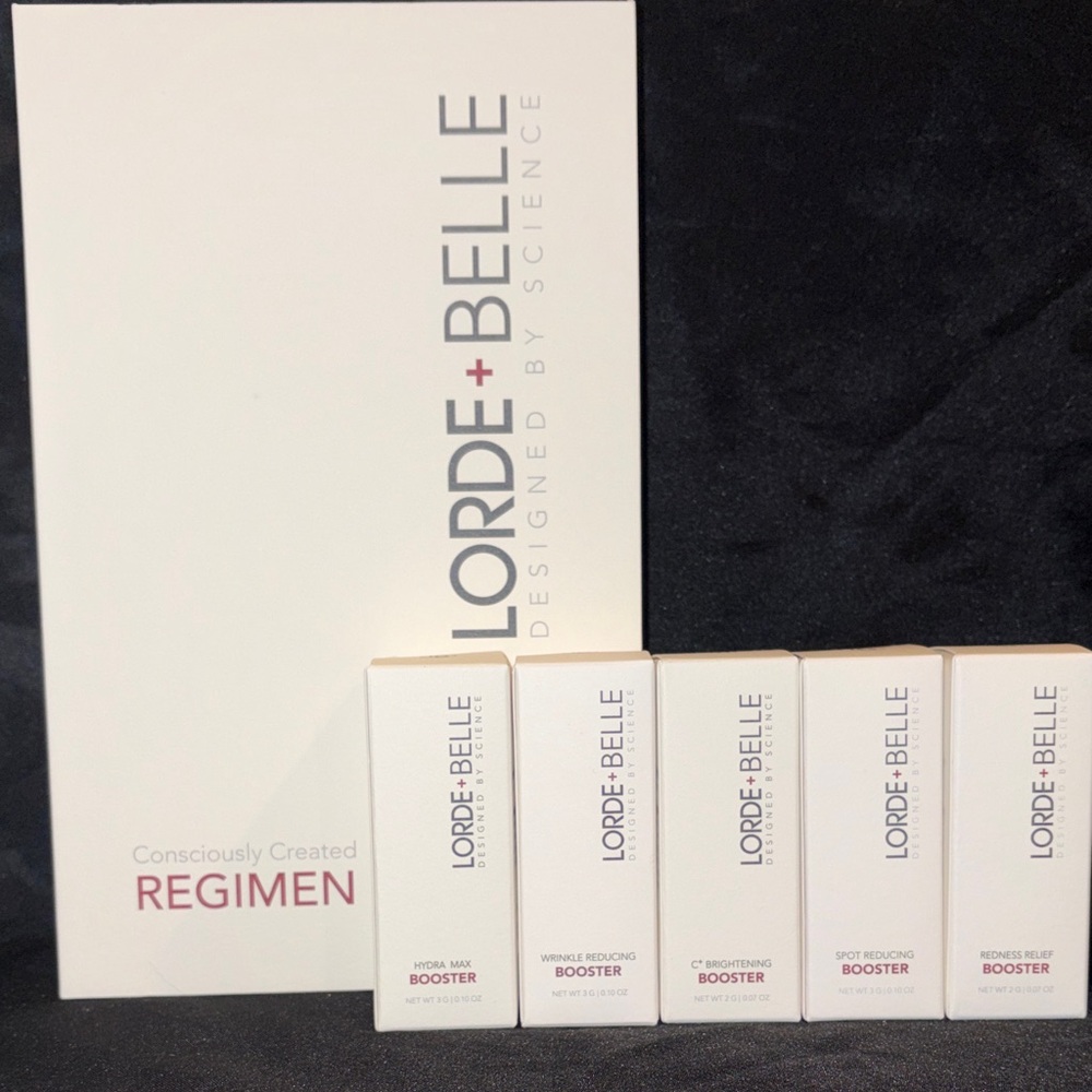 Lorde + Belle Skincare Booster Set and Regimen Set